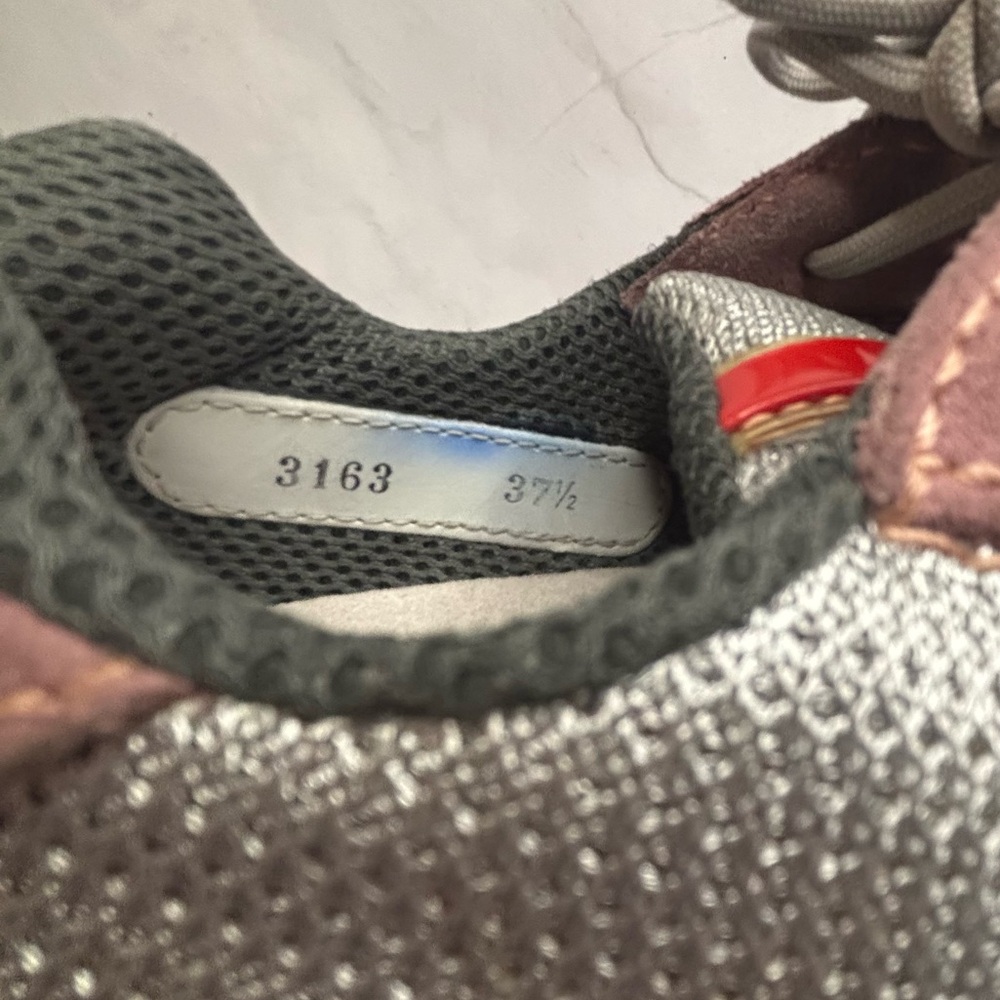 Prada America's Cup Vintage Women's Sneakers - Size 37.5 - Picture 6 of 9